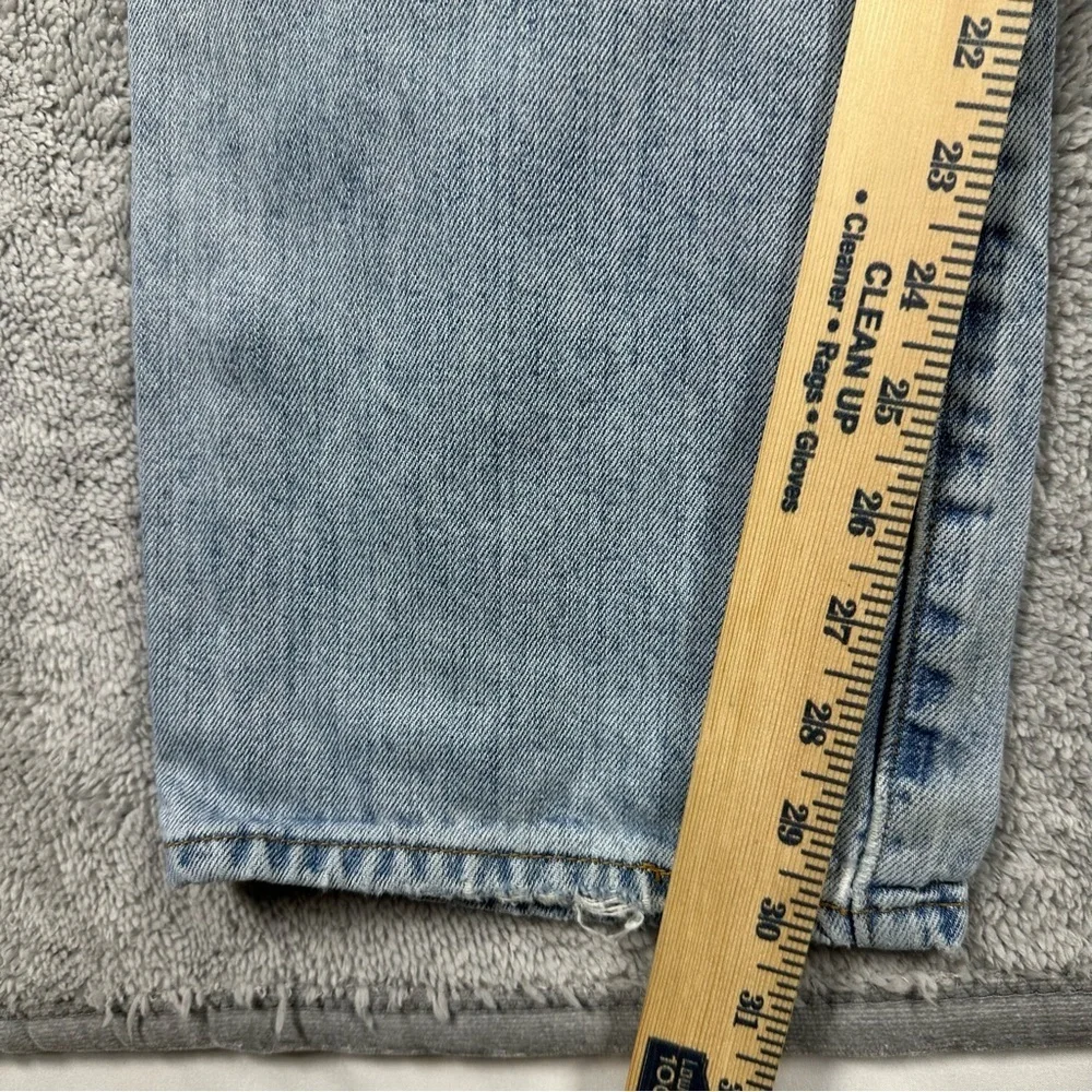 Levi’s 501 Y2K Light Wash Straight Leg Button Fly Jeans Size 34x32